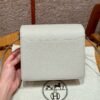 DDMode Hermes Roulis 18CM Evercolor Leather 8L Beton Silver Hardware