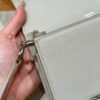 DDMode Hermes Roulis 18CM Evercolor Leather 8L Beton Silver Hardware