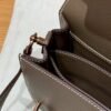 DDMode Hermes Roulis 18CM Evercolor Leather Rose Gold Hardware CK18 Etoupe