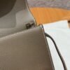 DDMode Hermes Roulis 18CM Evercolor Leather Rose Gold Hardware CK18 Etoupe