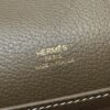 DDMode Hermes Roulis 18CM Evercolor Leather Rose Gold Hardware CK18 Etoupe