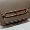 DDMode Hermes Roulis 18CM Evercolor Leather Rose Gold Hardware CK18 Etoupe