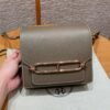 DDMode Hermes Roulis 18CM Evercolor Leather Rose Gold Hardware CK18 Etoupe