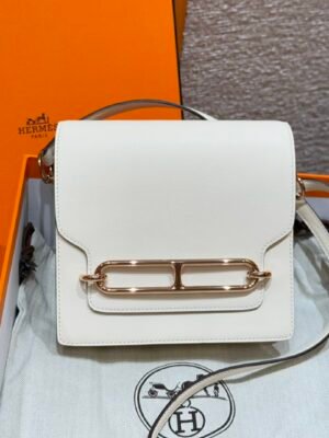 DDMode Roulis 18CM I2 Nata Swift Leather Rose Gold Hardware Full Handmade