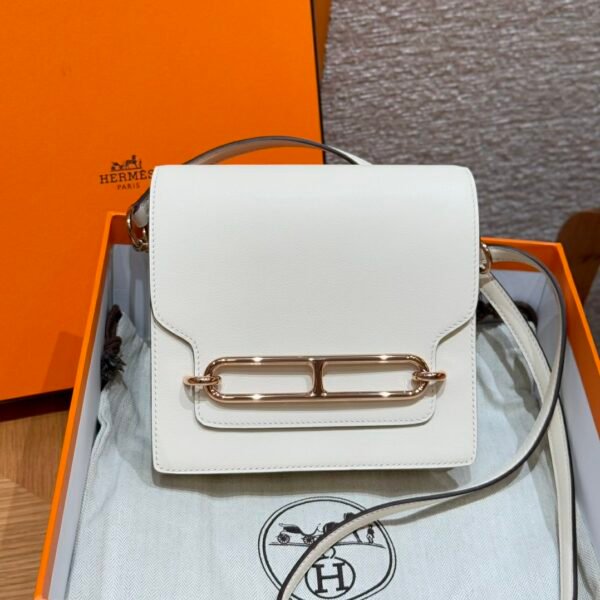 DDMode Roulis 18CM I2 Nata Swift Leather Rose Gold Hardware Full Handmade