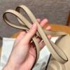 DDMode Hermes Roulis 18CM S2 Trench Evercolor Leather Gold Hardware Full Handmade