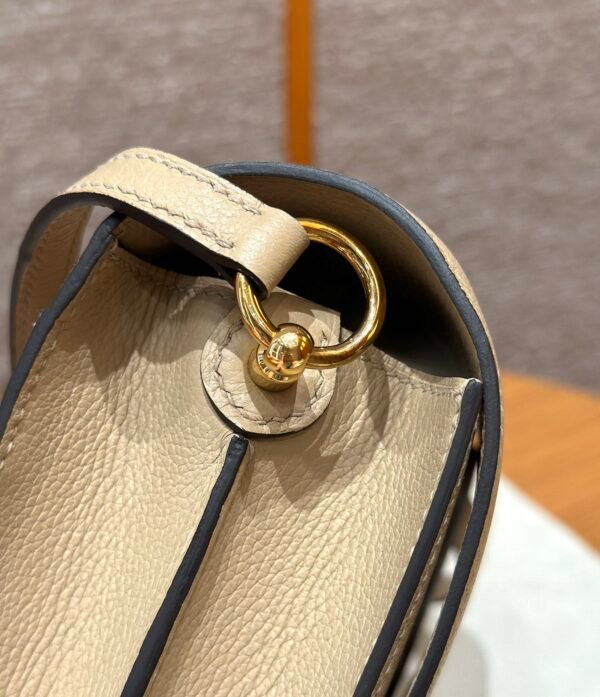 DDMode Hermes Roulis 18CM S2 Trench Evercolor Leather Gold Hardware Full Handmade