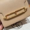 DDMode Hermes Roulis 18CM S2 Trench Evercolor Leather Gold Hardware Full Handmade