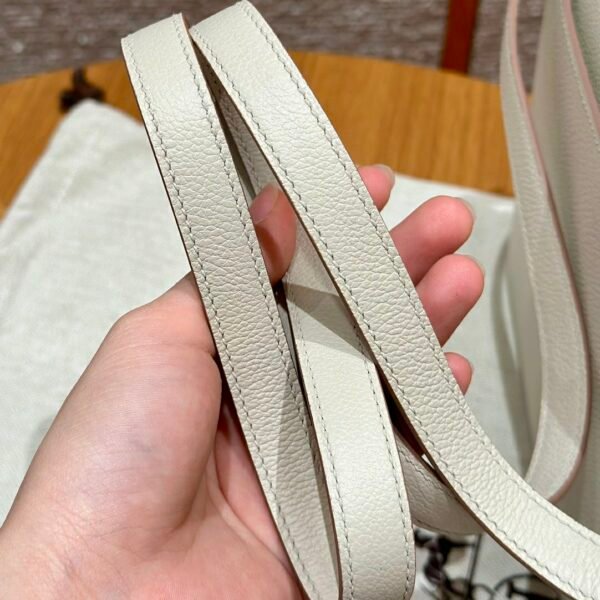 DDMode Hermes Roulis 23CM 8L Beton Evercolor Leather Gold Hardware