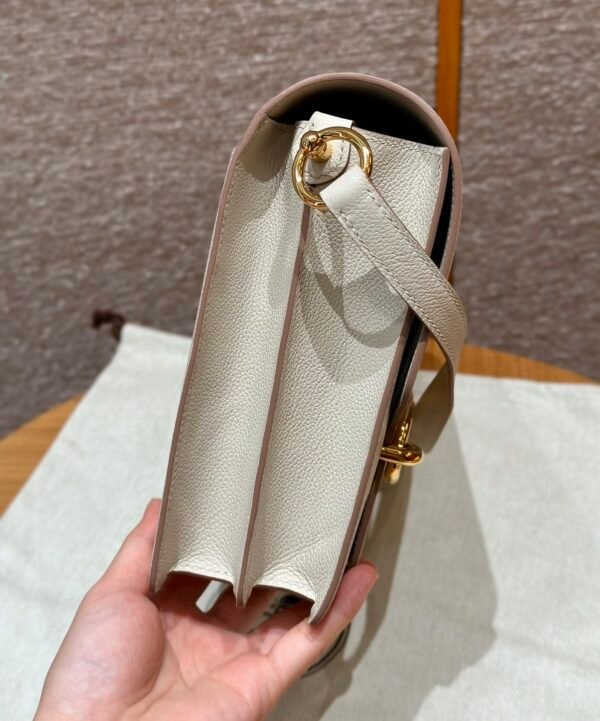 DDMode Hermes Roulis 23CM 8L Beton Evercolor Leather Gold Hardware