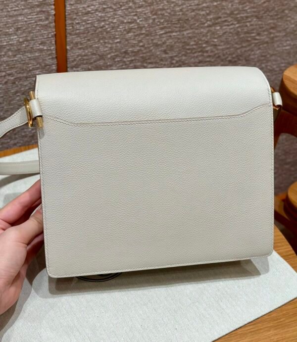 DDMode Hermes Roulis 23CM 8L Beton Evercolor Leather Gold Hardware