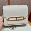DDMode Hermes Roulis 23CM 8L Beton Evercolor Leather Gold Hardware