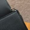 DDMode Hermes Roulis 18CM CK89 Noir Evercolor Leather Silver Hardware Full Handmade