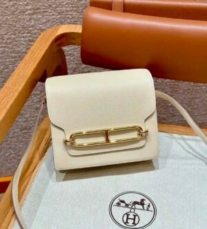 DDMode Roulis 18CM Evercolor Leather Gold Hardware CK10 Craie