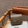 DDMode Roulis 18CM Evercolor Leather Silver Hardware CK18 Etoupe Full Handmade