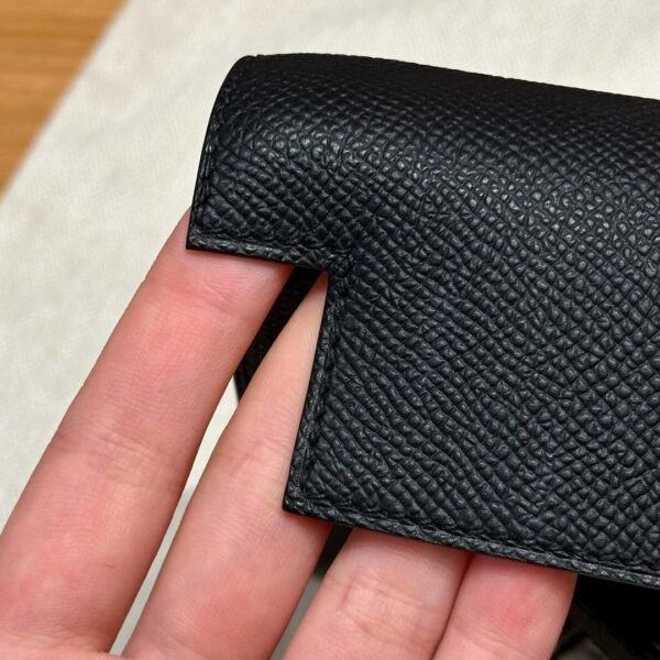 DDMode Kelly Cut Epsom Leather 31CM CK89 Black Silver Hardware