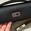 DDMode Kelly Cut Epsom Leather 31CM CK89 Black Silver Hardware