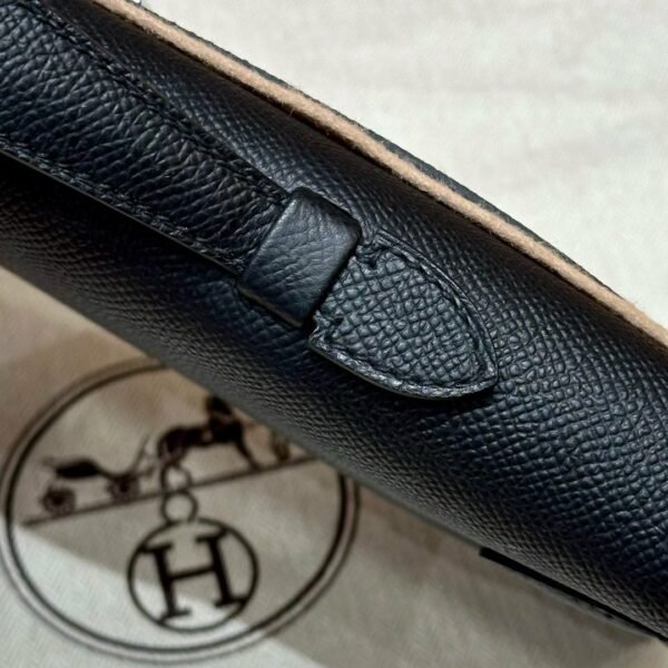 DDMode Kelly Cut Epsom Leather 31CM CK89 Black Silver Hardware