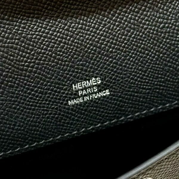 DDMode Kelly Cut Epsom Leather 31CM CK89 Black Silver Hardware