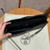DDMode Kelly Cut Epsom Leather 31CM CK89 Black Silver Hardware