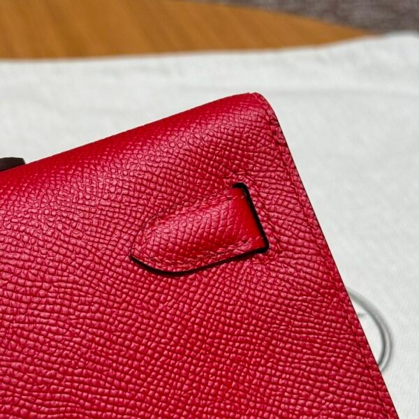 DDMode Hermes Kelly Cut 31CM Epsom Leather Q5 Rouge Casaque Gold Hardware