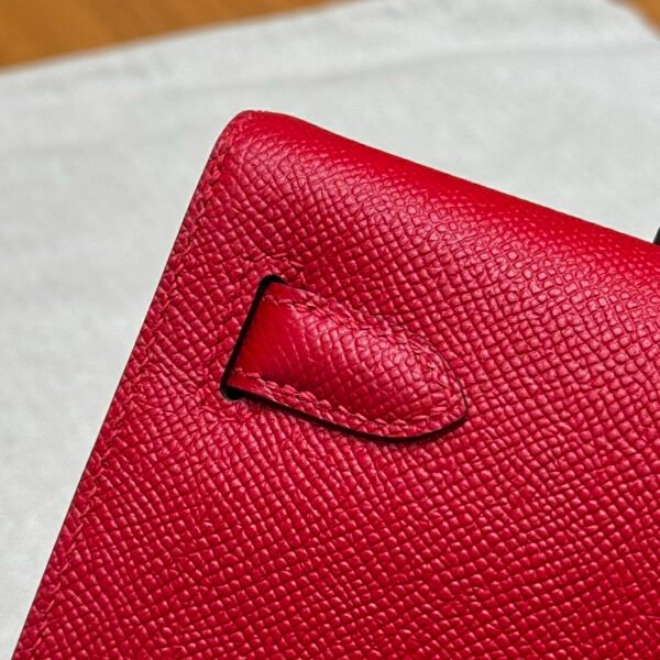 DDMode Hermes Kelly Cut 31CM Epsom Leather Q5 Rouge Casaque Gold Hardware