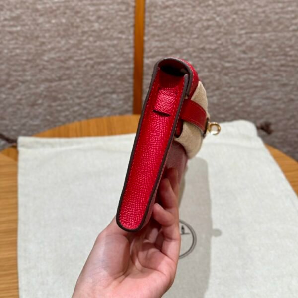 DDMode Hermes Kelly Cut 31CM Epsom Leather Q5 Rouge Casaque Gold Hardware
