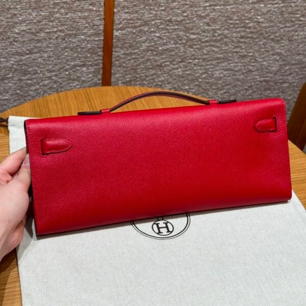 DDMode Hermes Kelly Cut 31CM Epsom Leather Q5 Rouge Casaque Gold Hardware