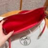 DDMode Hermes Kelly Cut 31CM Epsom Leather Q5 Rouge Casaque Silver Hardware