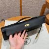 DDMode Hermes Kelly Cut 31CM Epsom Leather CK89 Black Gold Hardware