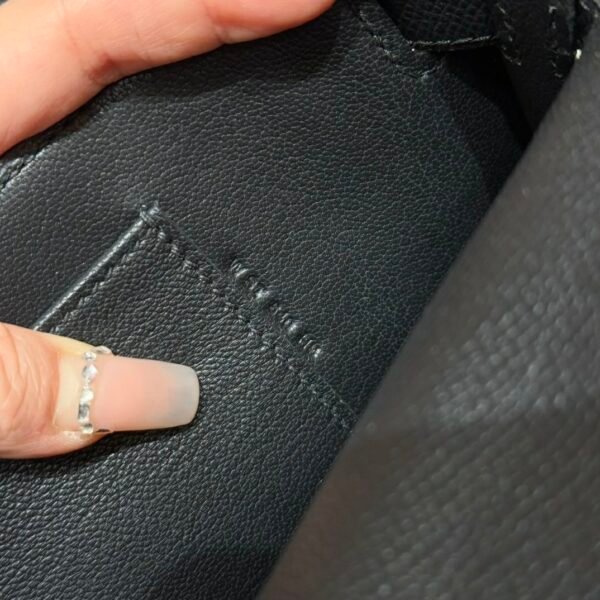 DDMode Hermes Kelly Cut 31CM Epsom Leather CK89 Black Gold Hardware