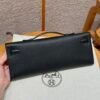 DDMode Hermes Kelly Cut 31CM Epsom Leather CK89 Black Gold Hardware
