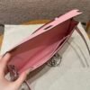 DDMode Hermes Kelly Cut 31CM Swift Leather 3Q Rose Sakura Silver Hardware