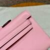 DDMode Hermes Kelly Cut 31CM Swift Leather 3Q Rose Sakura Silver Hardware