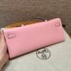 DDMode Hermes Kelly Cut 31CM Swift Leather 3Q Rose Sakura Silver Hardware