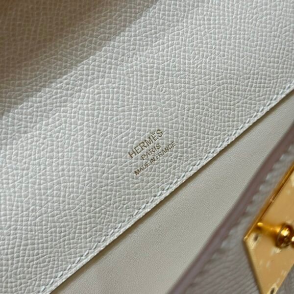 DDMode Hermes Kelly Cut 31CM Epsom Leather CK10 Craie Epsom Gold Hardware