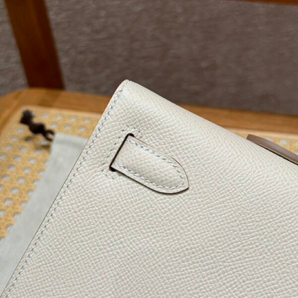 DDMode Hermes Kelly Cut 31CM Epsom Leather CK10 Craie Epsom Gold Hardware