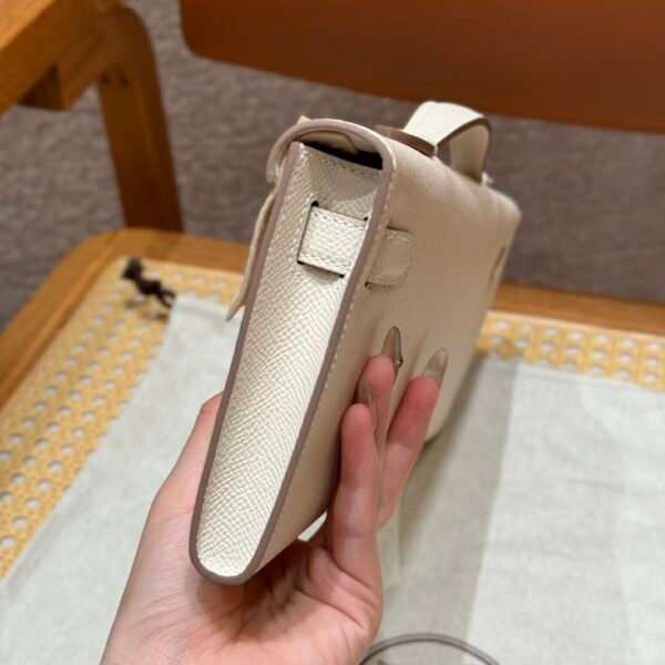 DDMode Hermes Kelly Cut 31CM Epsom Leather CK10 Craie Epsom Gold Hardware