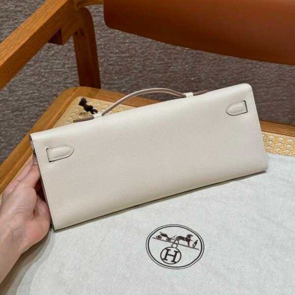 DDMode Hermes Kelly Cut 31CM Epsom Leather CK10 Craie Epsom Gold Hardware