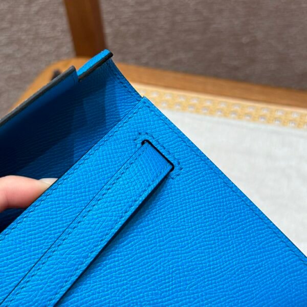 DDMode Hermes Kelly Cut 31CM Epsom Leather OF Blue Frid Epsom Gold Hardware