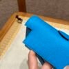 DDMode Hermes Kelly Cut 31CM Epsom Leather OF Blue Frid Epsom Gold Hardware