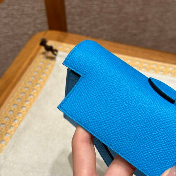 DDMode Hermes Kelly Cut 31CM Epsom Leather OF Blue Frid Epsom Gold Hardware