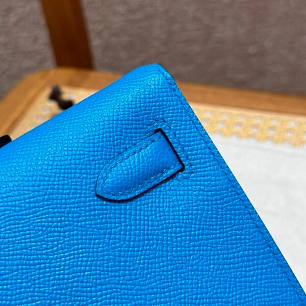 DDMode Hermes Kelly Cut 31CM Epsom Leather OF Blue Frid Epsom Gold Hardware