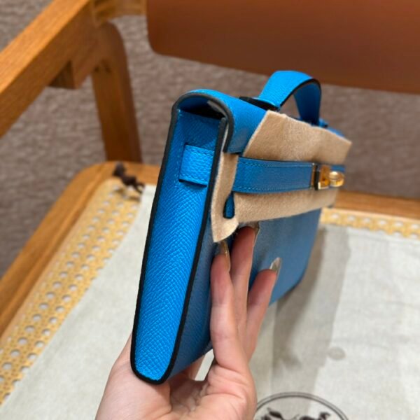 DDMode Hermes Kelly Cut 31CM Epsom Leather OF Blue Frid Epsom Gold Hardware