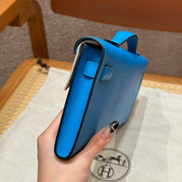 DDMode Hermes Kelly Cut 31CM Epsom Leather OF Blue Frid Epsom Gold Hardware
