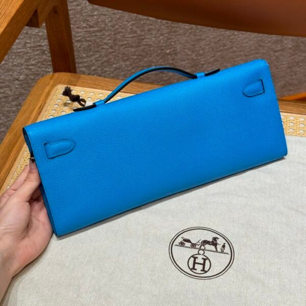 DDMode Hermes Kelly Cut 31CM Epsom Leather OF Blue Frid Epsom Gold Hardware