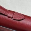 DDMode Hermes Kelly Cut 31CM Epsom Leather 55 Rogee H Epsom Silver Hardware