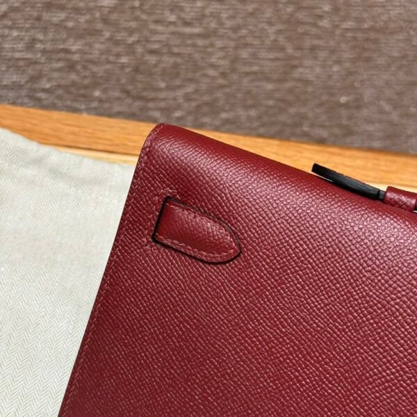 DDMode Hermes Kelly Cut 31CM Epsom Leather 55 Rogee H Epsom Silver Hardware