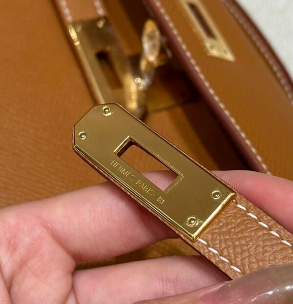 DDMode Hermes Kelly Cut 31CM Epsom Leather CK37 Gold Epsom Gold Hardware