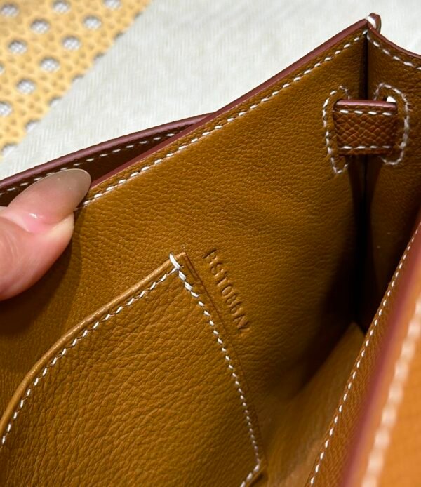 DDMode Hermes Kelly Cut 31CM Epsom Leather CK37 Gold Epsom Gold Hardware